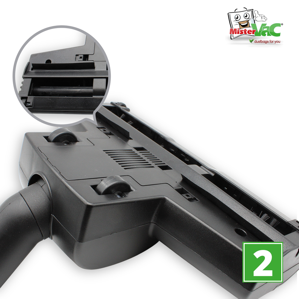 MisterVac Staubsaugerdüse Bodendüse Turbodüse Ersatzdüse kompatibel mit Bosch PAS 850 product image #3