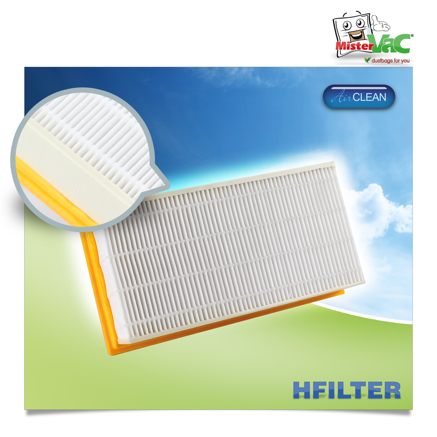 MisterVac Filter Ersatzfilter kompatibel mit Kärcher NT 30/1 Tact L product image #2